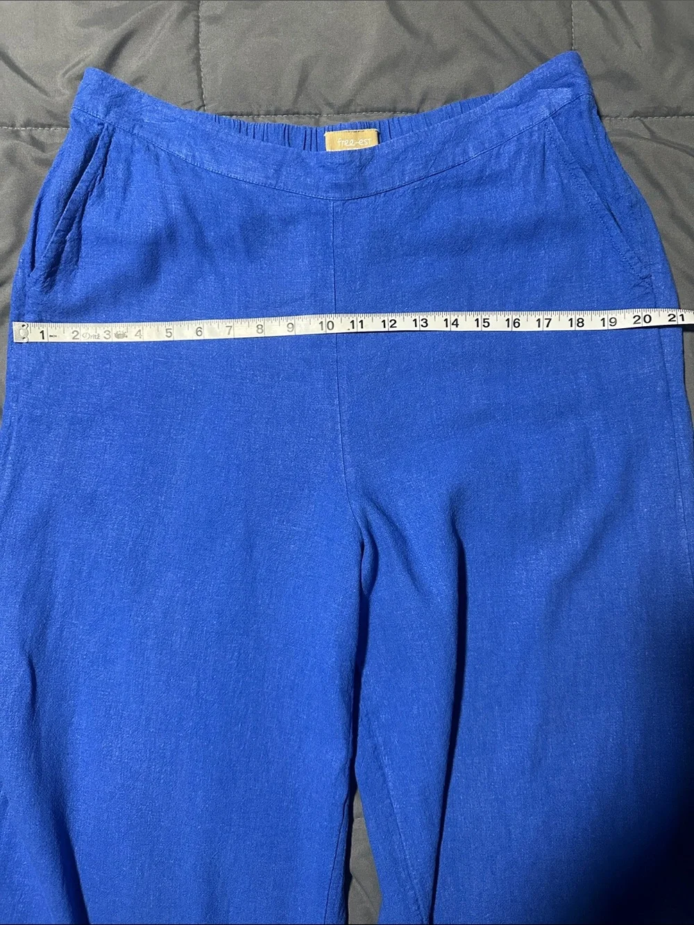 Free People Free-est Sightseer Linen Set in Blue